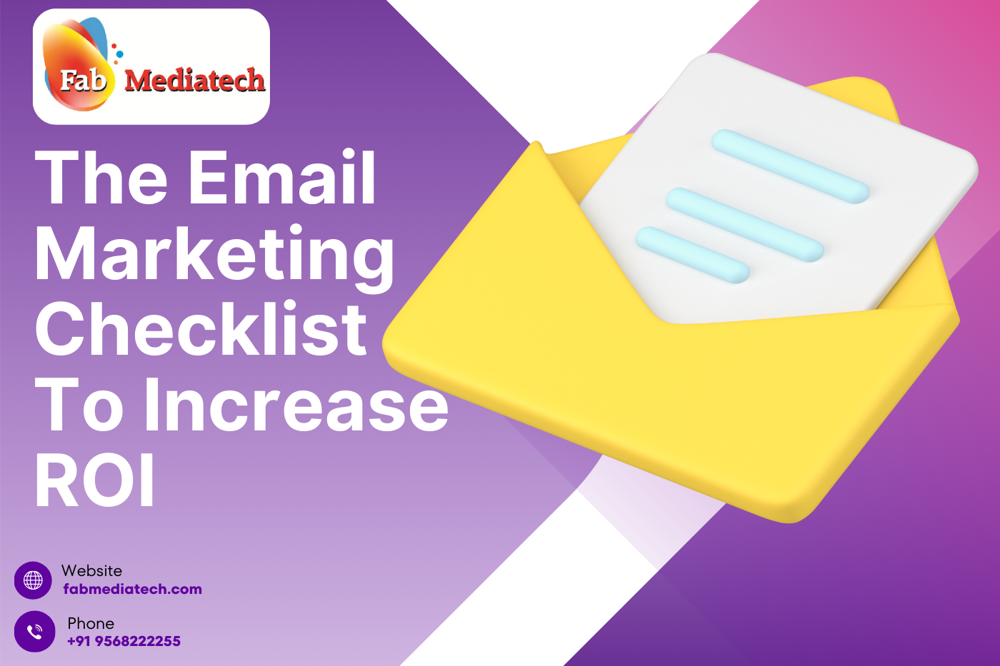 The Email Marketing Checklist To Increase ROI
